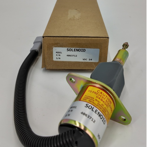 Excavator Komatsu PC360-7 Kill Switch Matikan Solenoid Valve 24V Kill Switch 4063712 Aksesoris