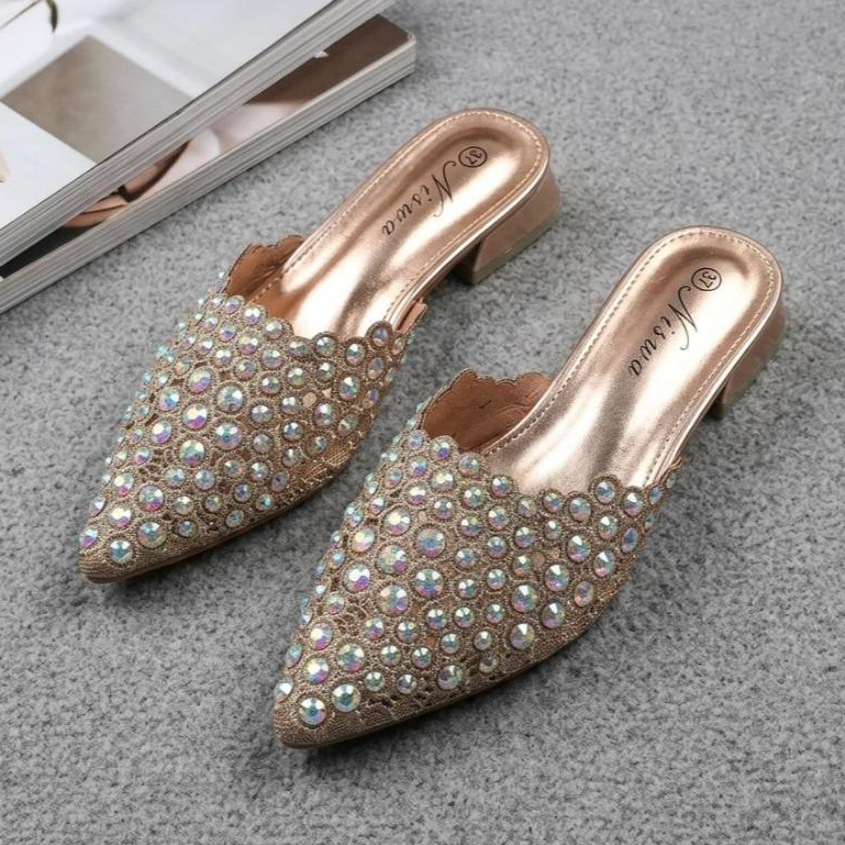 Sepatu Sandal Pesta Wanita Heels Import NISWA PL2411