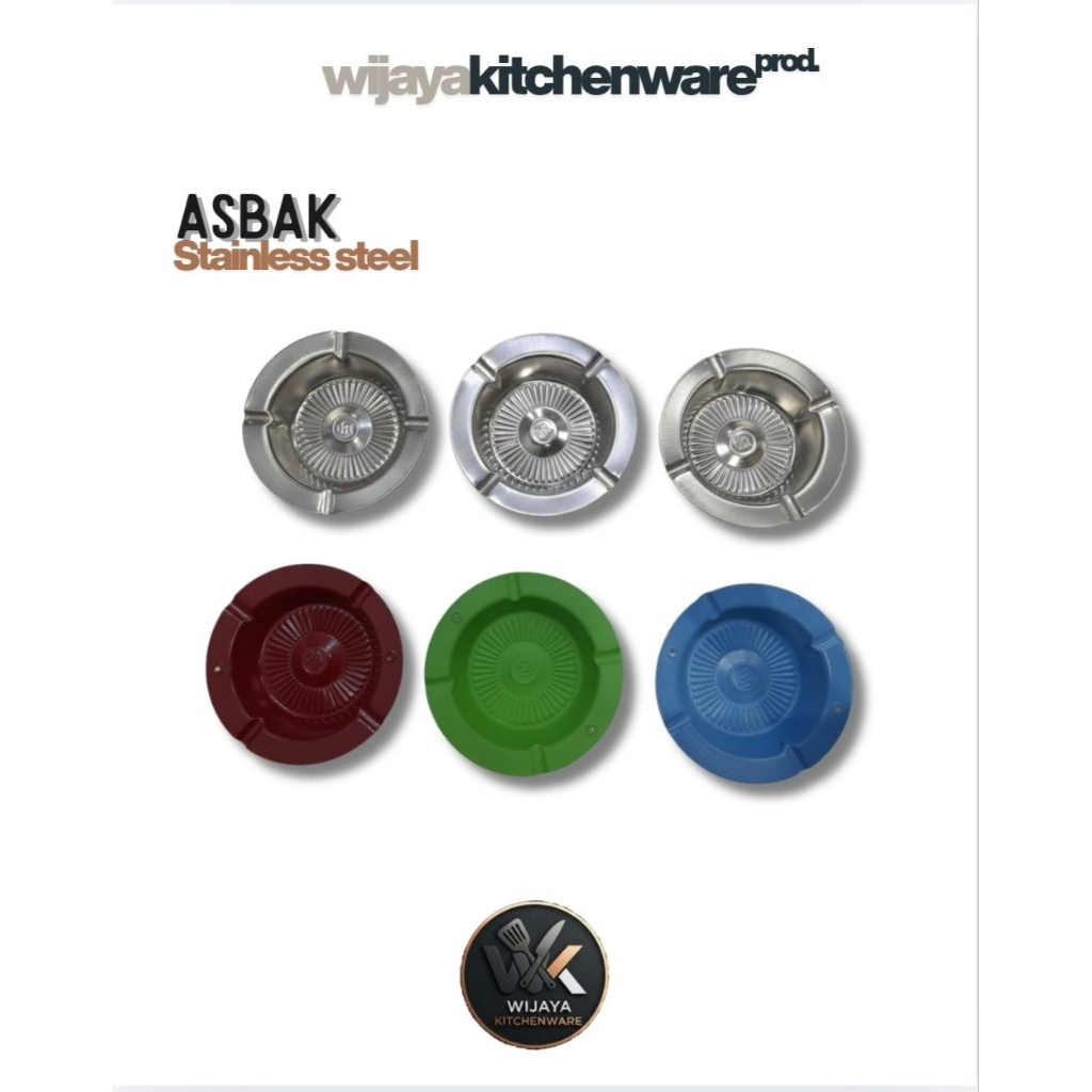 Asbak (stainless steel)