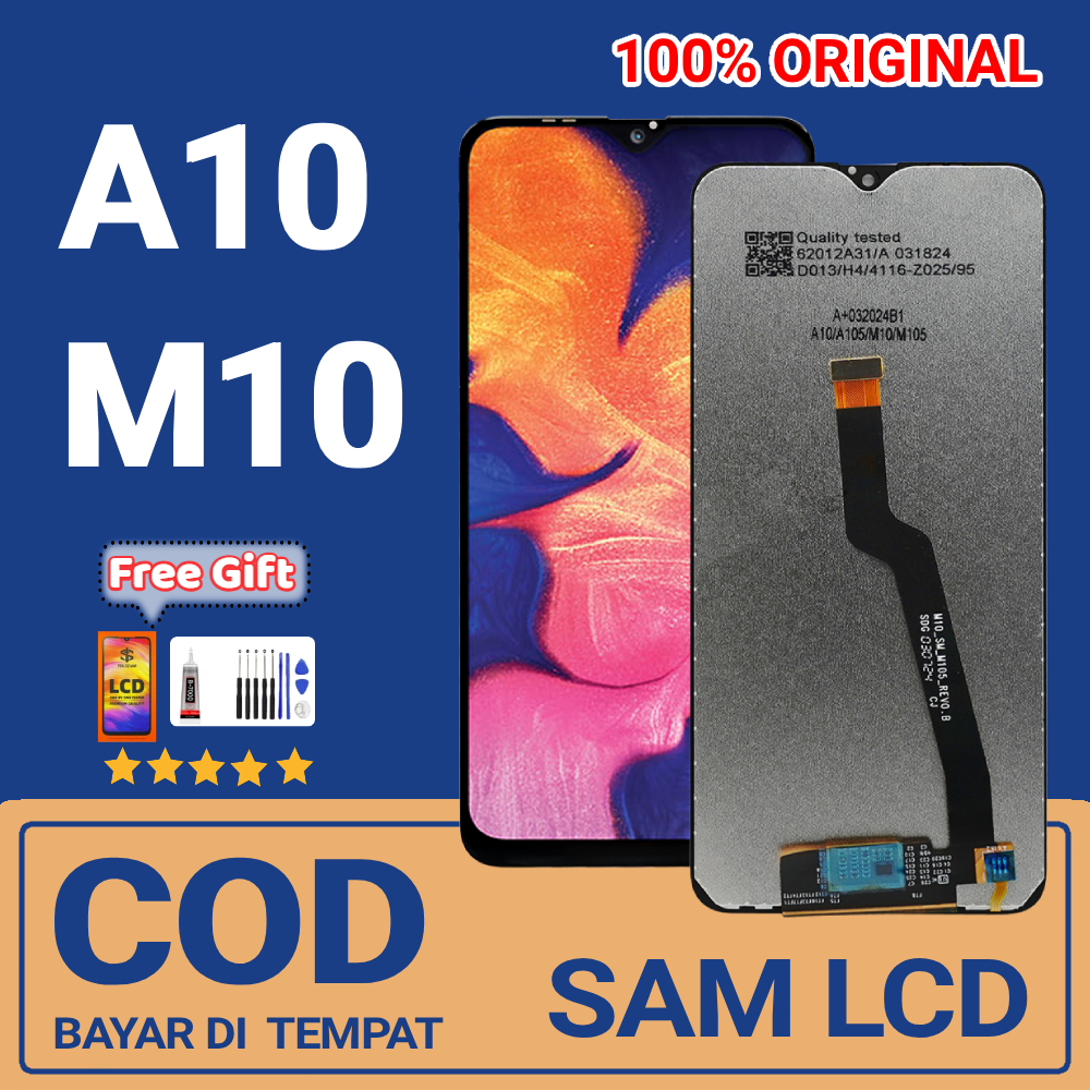 [ORIGINAL] LCD Samsung A10  /M10 Ganti Layar hp Touchscreen UNIVERSAL lcd samsung a10 Original 100% 