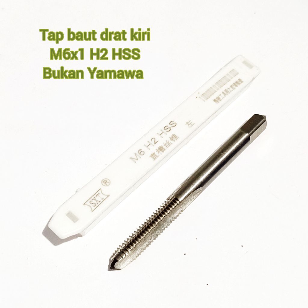 KS01296 Tap baut drat kiri m6x1 H2 HSS bukan tap yamawa