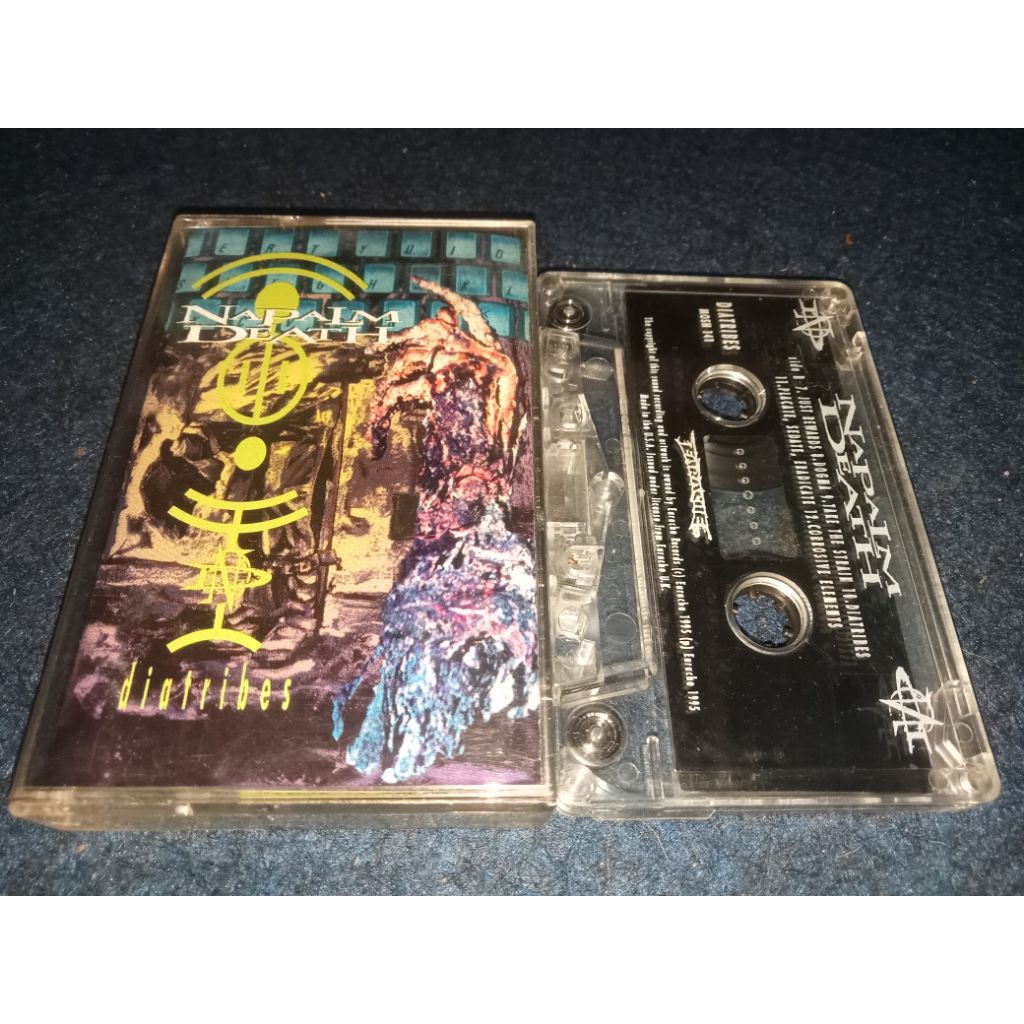 Kaset NAPALM DEATH - Diatribes