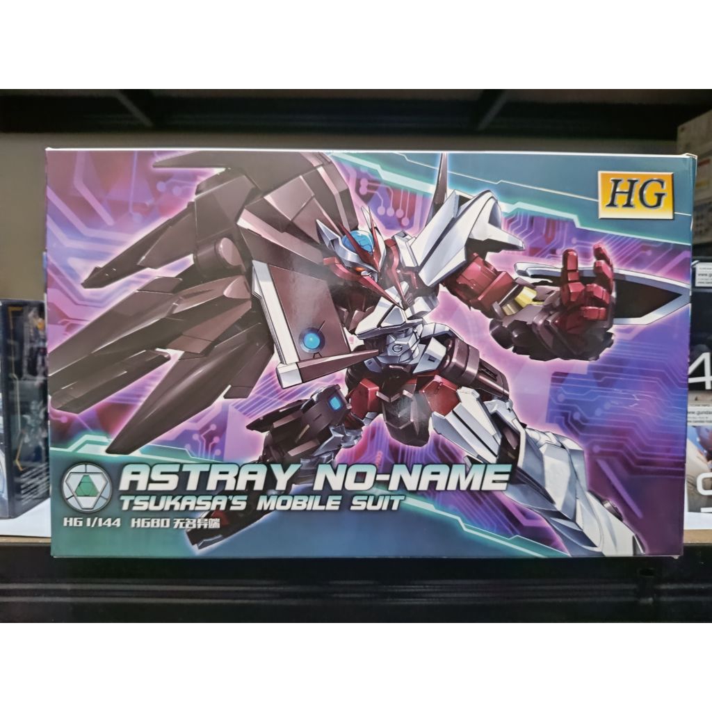 HG 1/144 Astray No Name Tsukasa Mobile Suit Include Stand Base Dan Decal