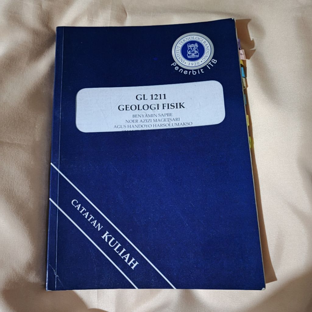 Preloved Buku Kuliah ITB Geologi Fisik