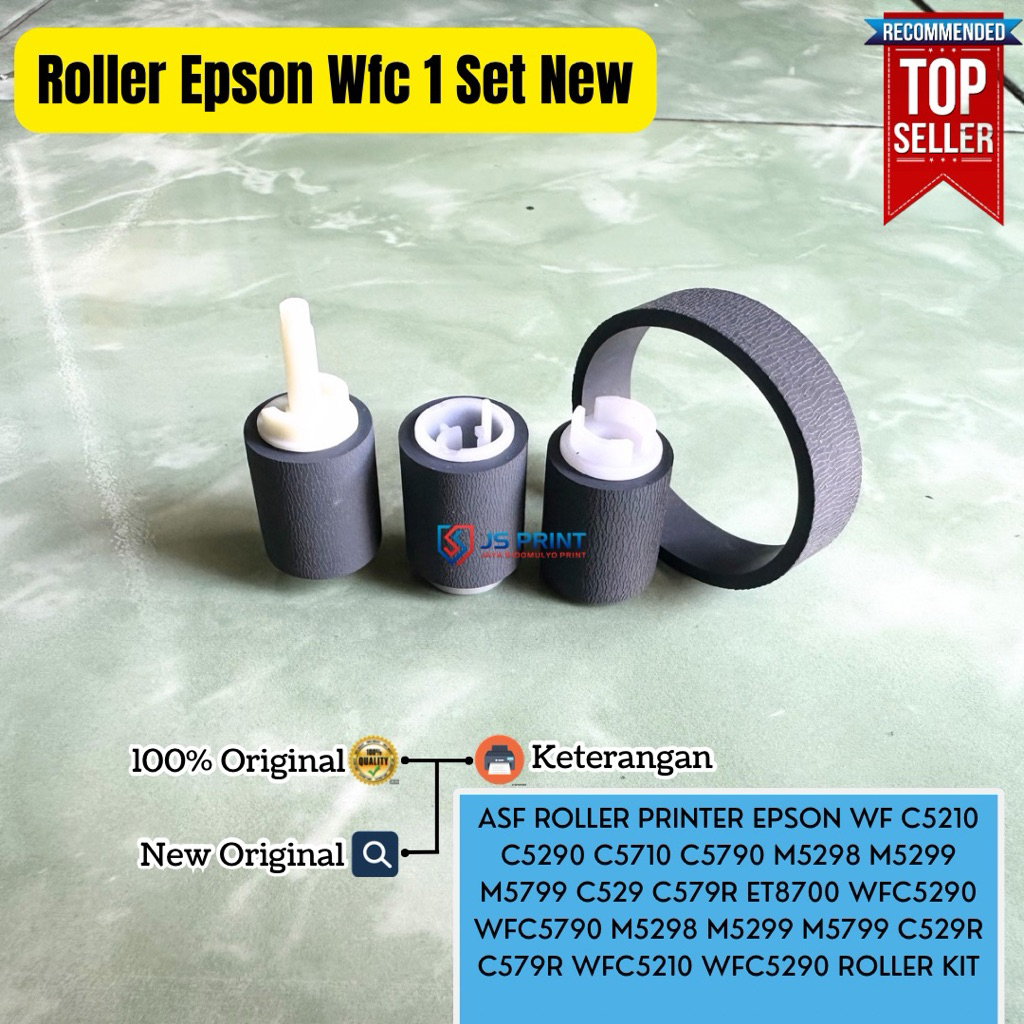 Asf Roller Printer Epson WFC5210 WFC5290  WFC5790 WFC5390 WFC5890 Roller Kit