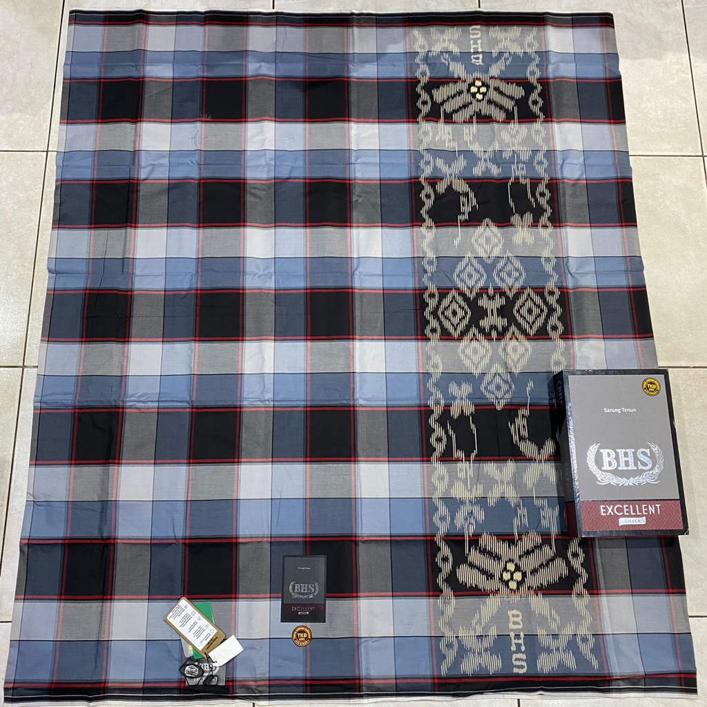 BHS Excellent silver motif jadul