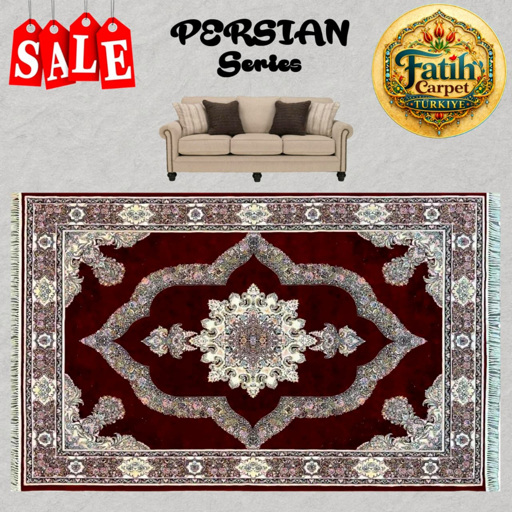 Karpet Premium Klasik Import Iran- 1935 Red