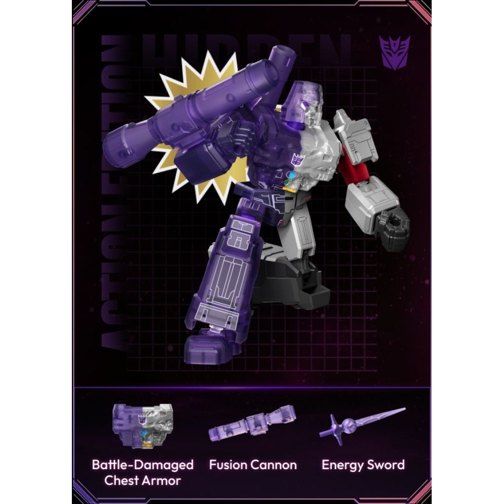 Blokees Transformers Galaxy Verison 09 Secret Megatron OFC