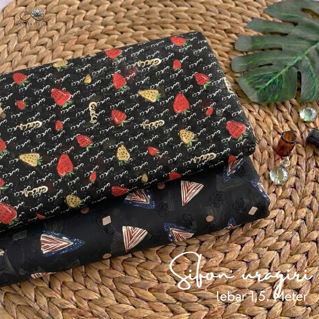 kain sifon uragiri premium motif - kain uragiri motif