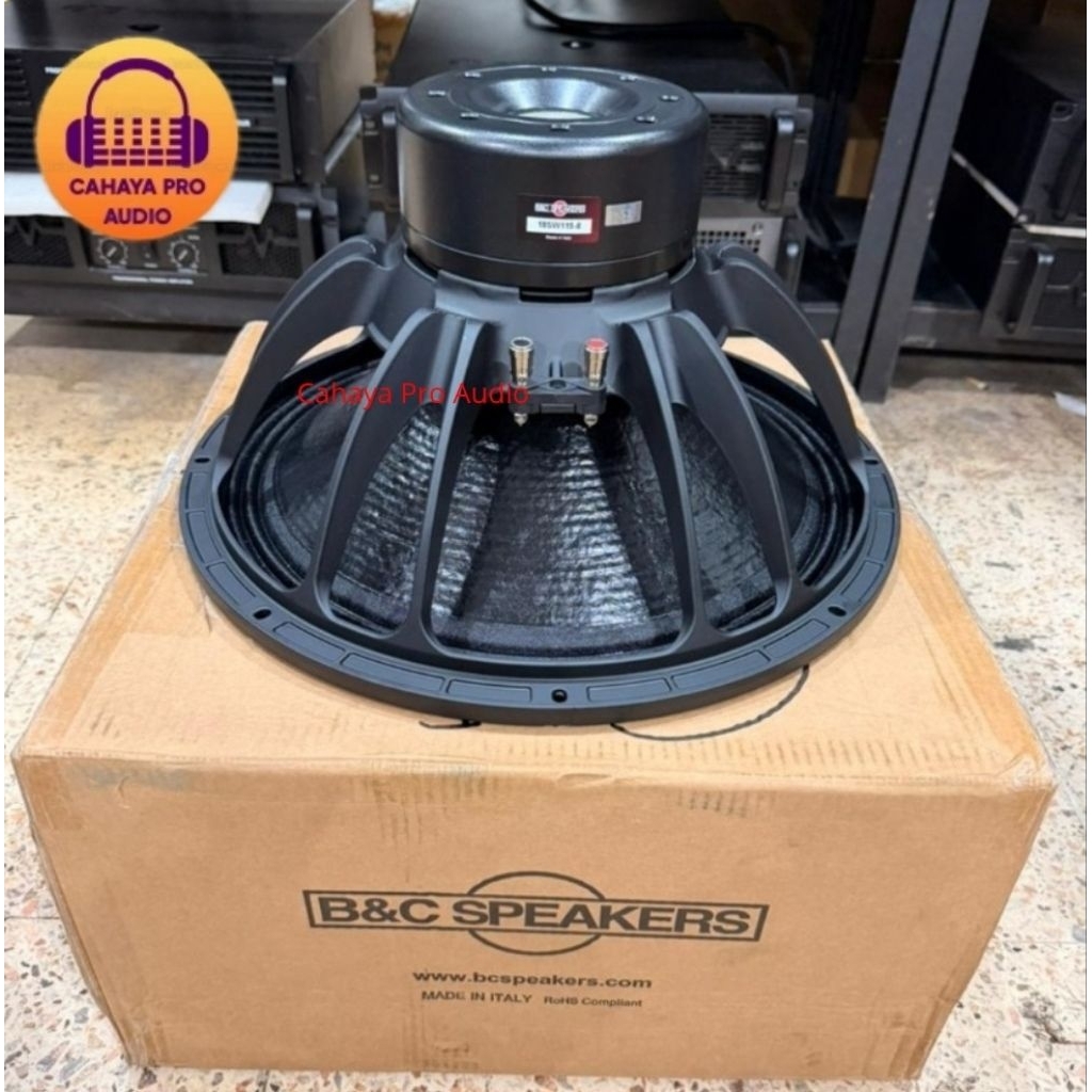 Speaker B&C 18SW115-8 Original Italy 18 Inch Neodymium BNC Original Italy