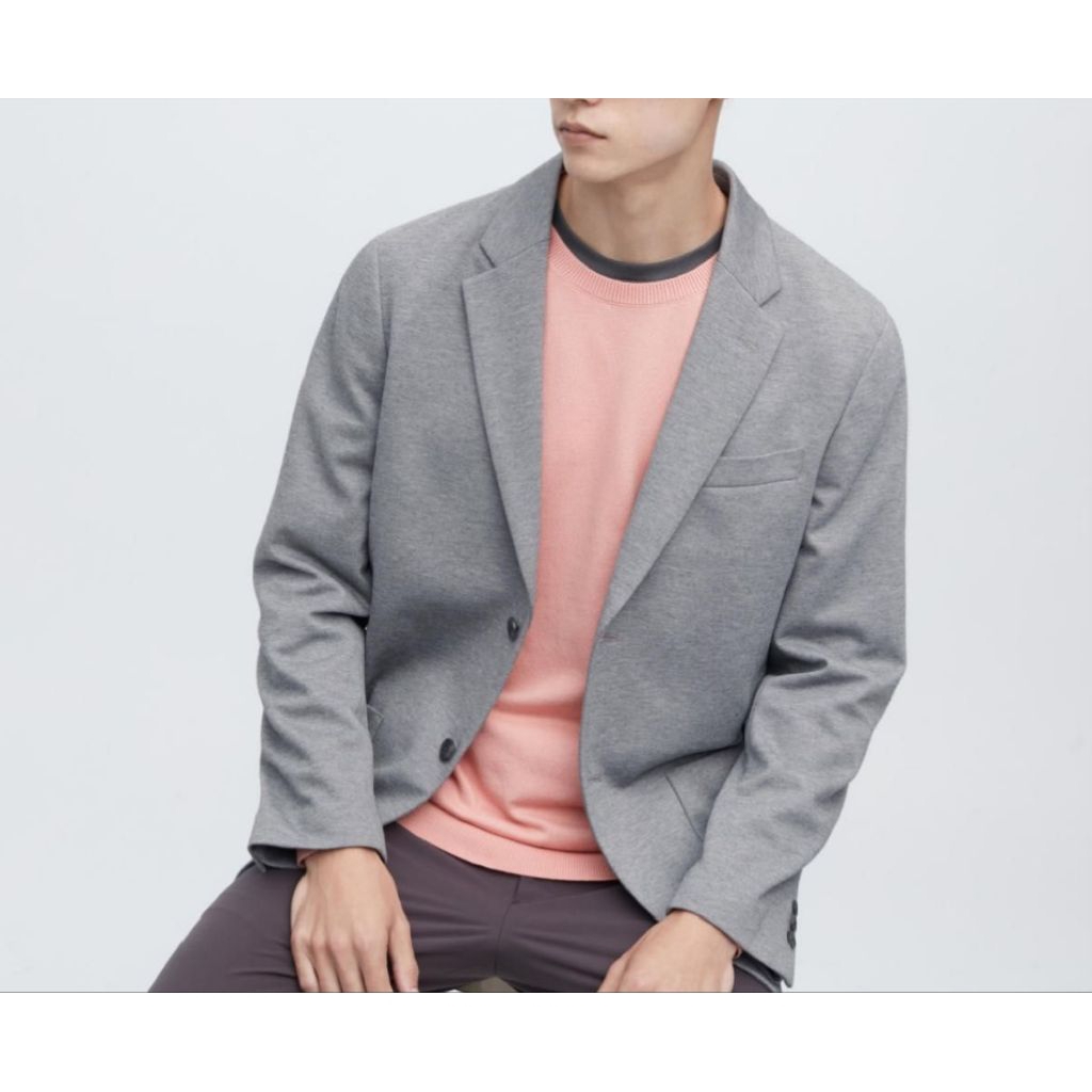 Uniqlo Comfort Blazer Grey