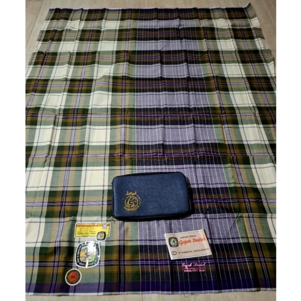 Sarung cap gajah duduk sablon