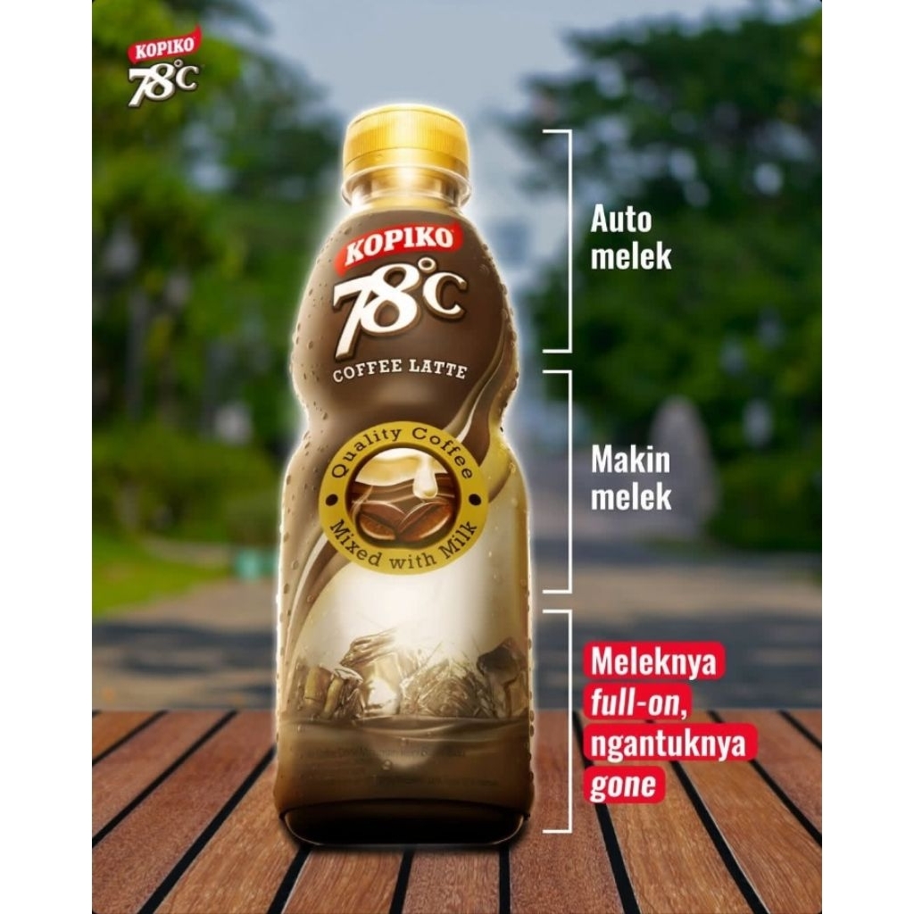 KOPIKO 78°C BOTOL 240 ML X 12 (1 DUS)