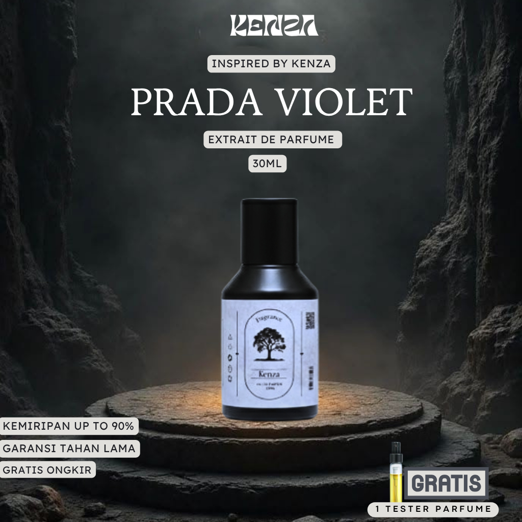 Prada Violet || Kenza Fragrance ||  PARFUME INSPIRED TAHAN LAMA SEHARIAN - EXTRAIT DE PARFUME