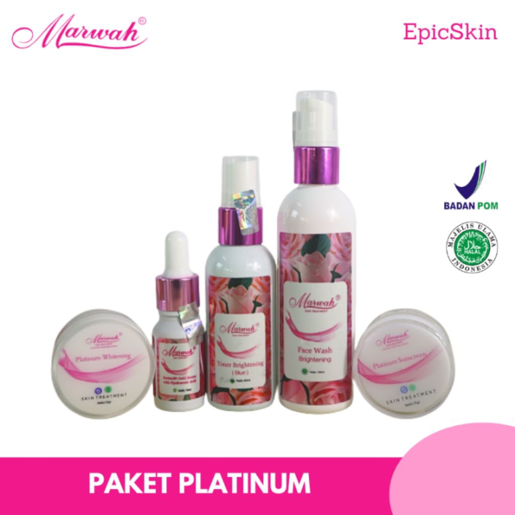 3 paket skincare marwah reseller ORIGINAL