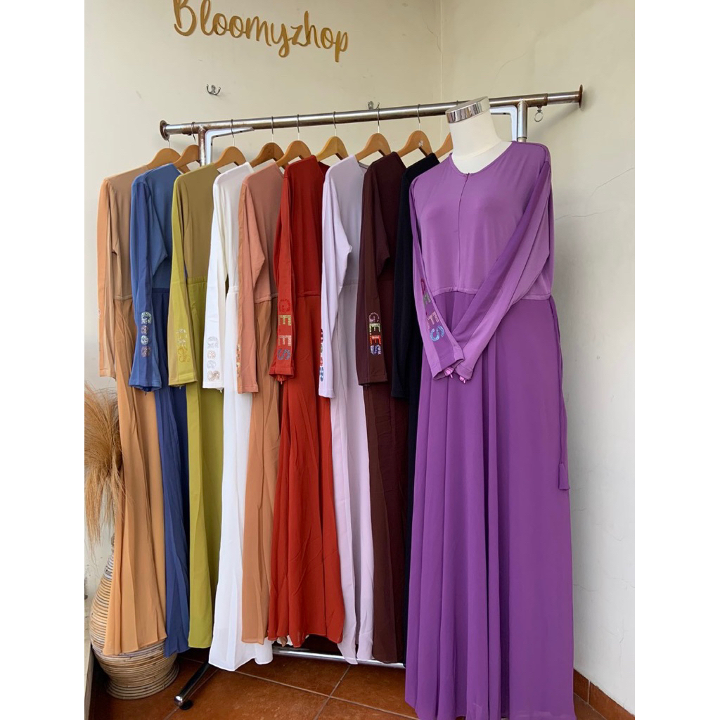MAURA Dress By Gallery Syarifah tanpa khimar