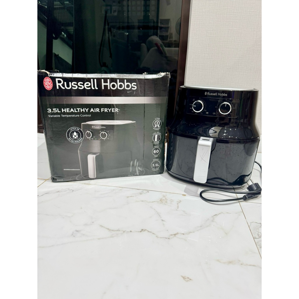 preloved Air Fryer Russell Hobbs 3,5L