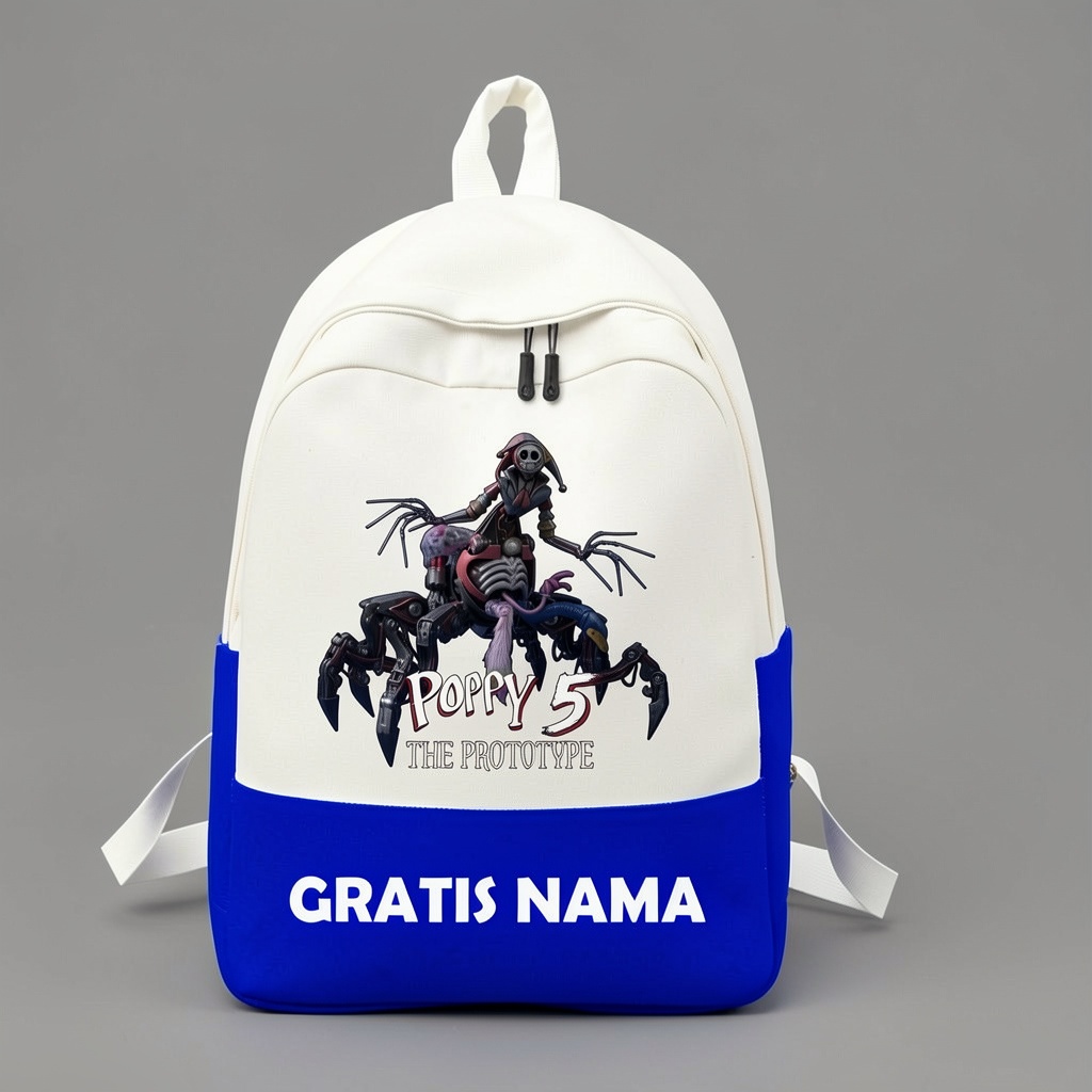 Tas Anak Sekolah SD TK GAmbar Poppy Playtime