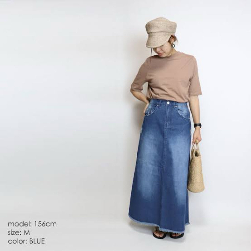 Rok Uniqlo Jeans Rawis
