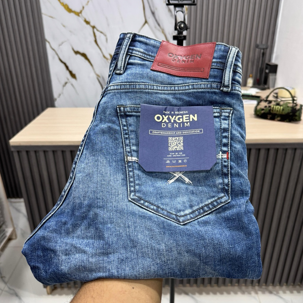 CELANA JEANS PRIA OXYGEN ORIGINAL HIGH QUALTY 100%