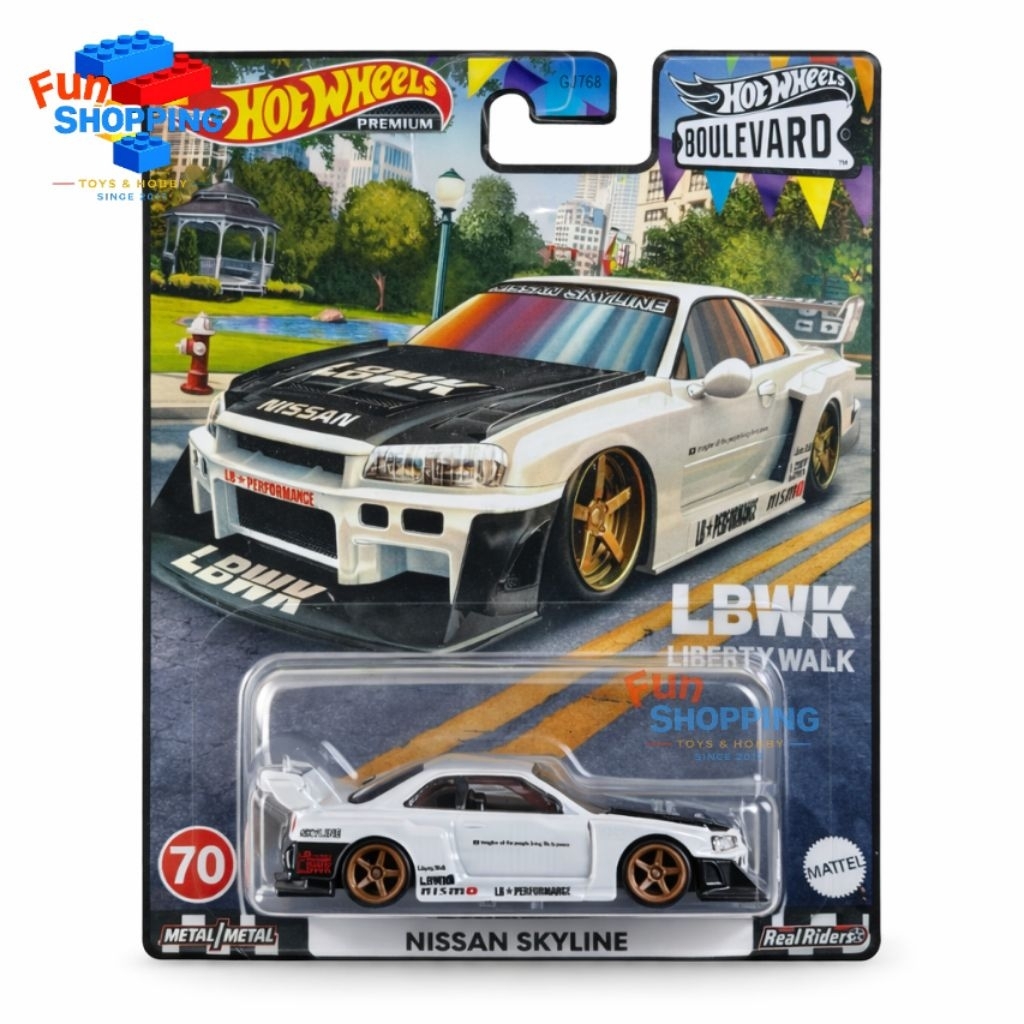 Hot Wheels LBWK Nissan Skyline R34 Boulevard