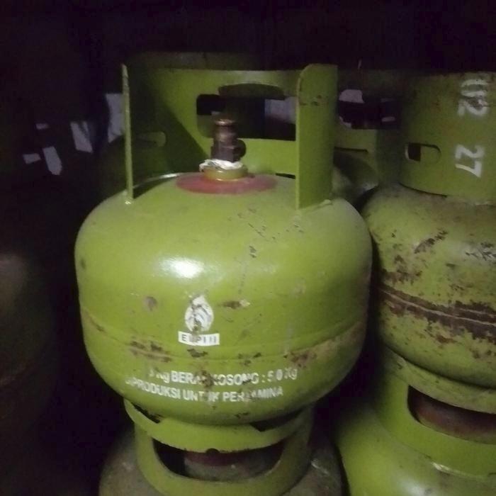 KHUSUS OJEK TABUNG GAS KSG KOSONG 3KG 3 KG 5 5KG LPG ELPIJI TENGKI MELON IJO HIJAU