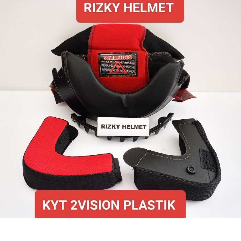 Busa Helm KYT 2VISION Kancing Plastik, Busa Helm KYT 2 VISION Plastik