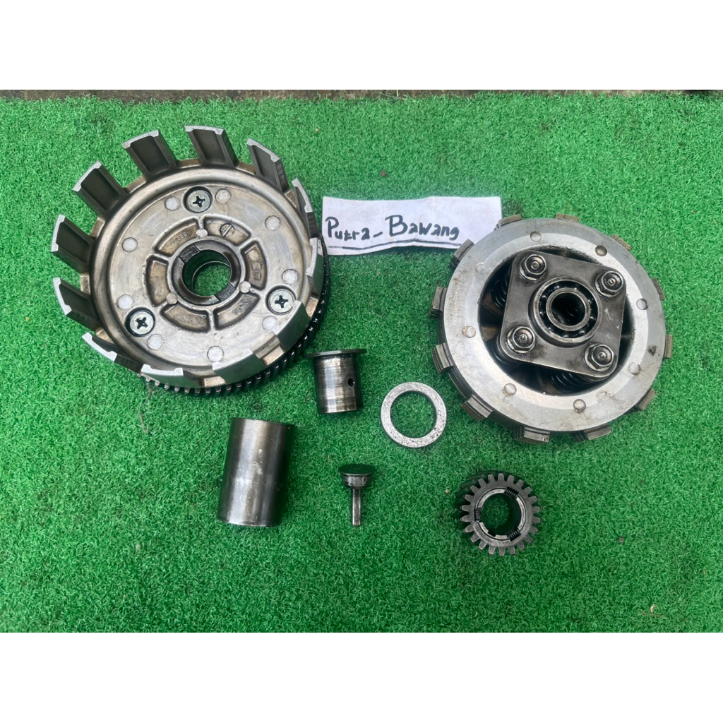 House kopling Hes Hos Kopling Set Gigi Primer Sekunder Full Set Suzuki shogun 125 SP Old  original