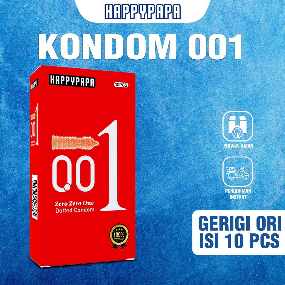 Kondom 001 Happypapa Gerigi Original - Varian Terlengkap