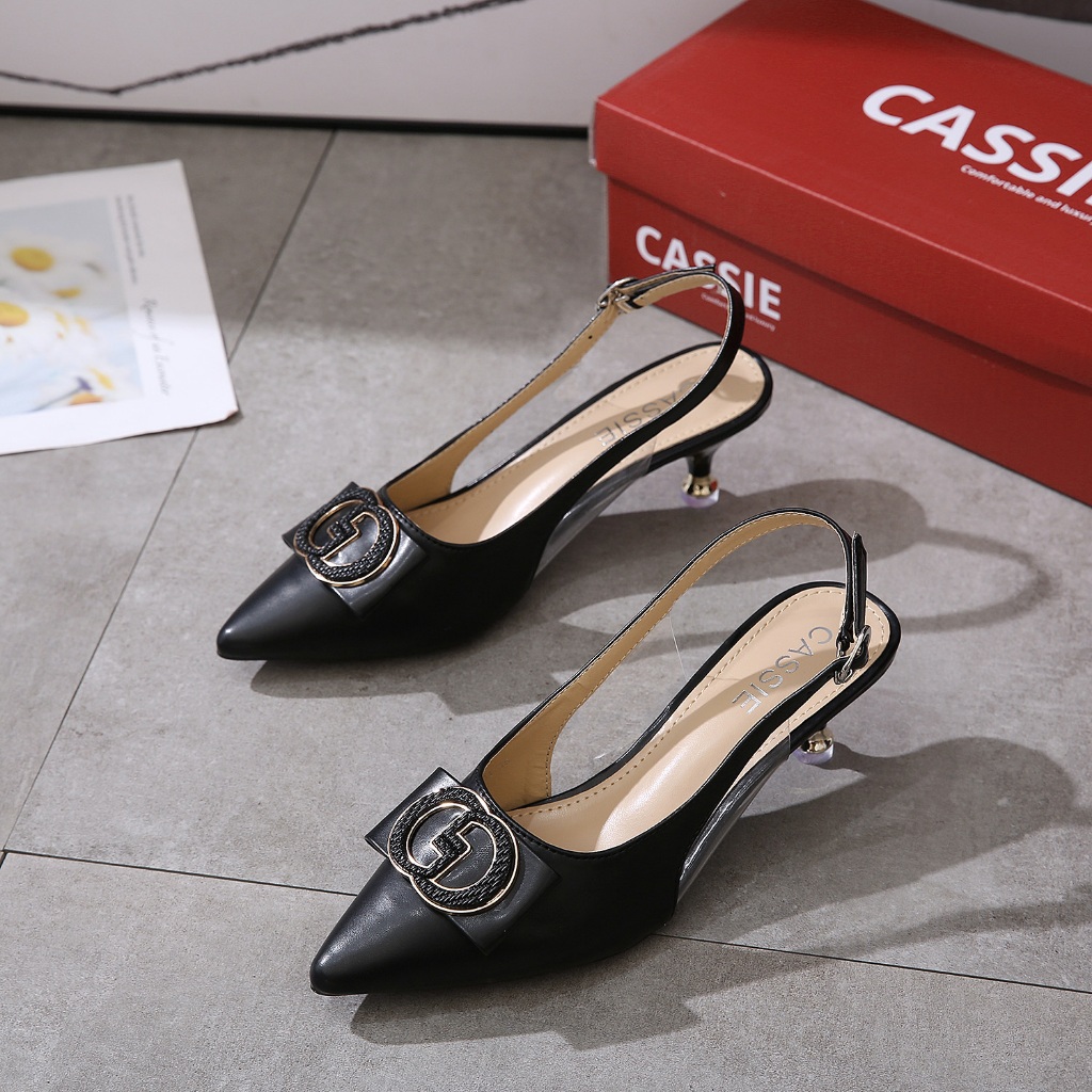 CASSIE Sepatu heels wanita Sepatu hak tinggi wanita ( VI01 ) sepatu kerja wanita high heels wanita