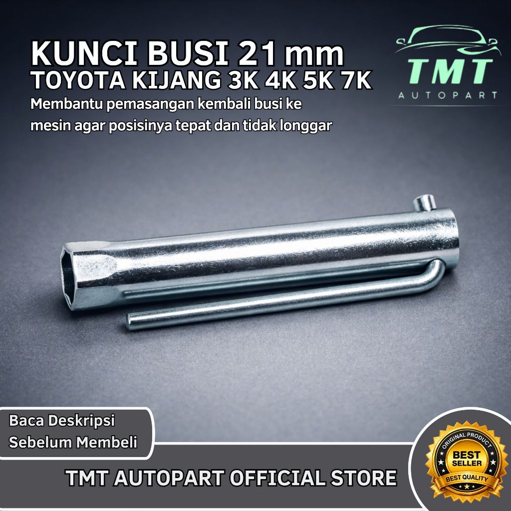 Kunci Busi 21mm Untuk Mobil Toyota Kijang 3K 4K 5K 7K