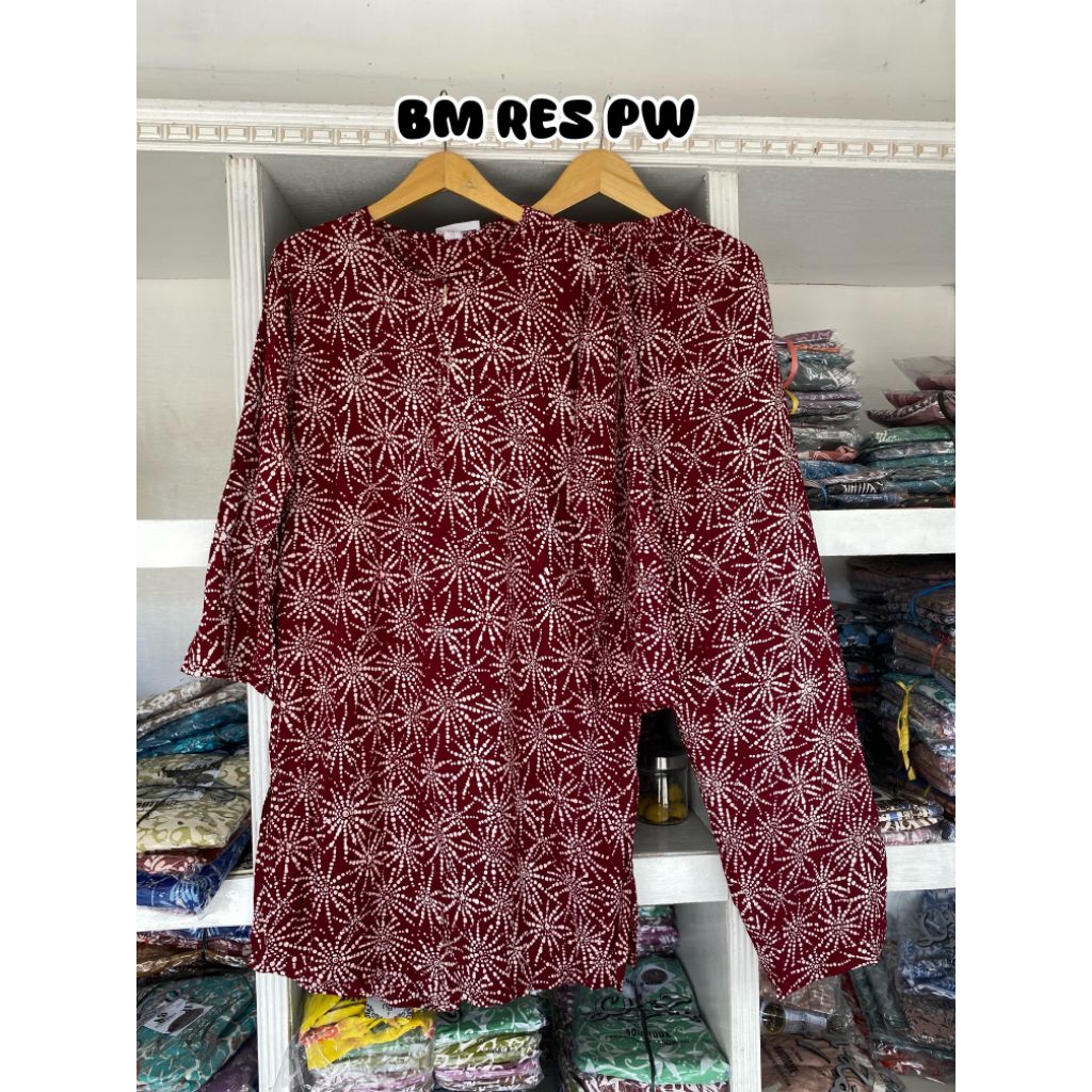 Luza~ Setelan Tunik Busui by Batik Luza | Oneset | Busui