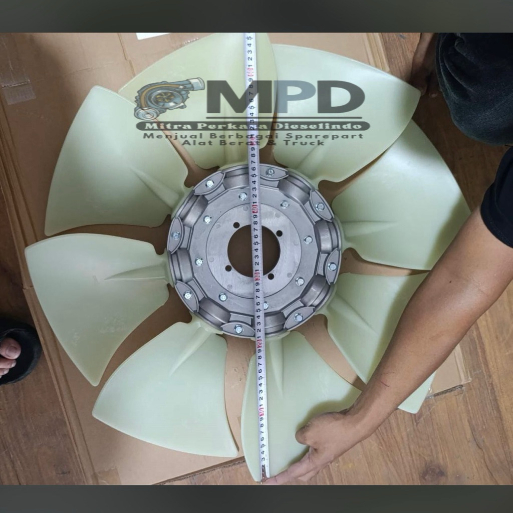 Kipas Radiator Volvo EC210B EC 210B VOE14603988 Fan Radiator Volvo