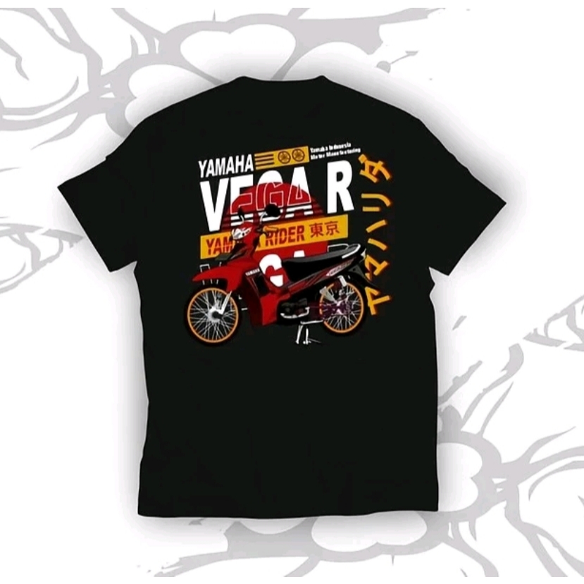 Kaos Distro Racing Yamaha Vega R Unisex Keren Simpel Elegan