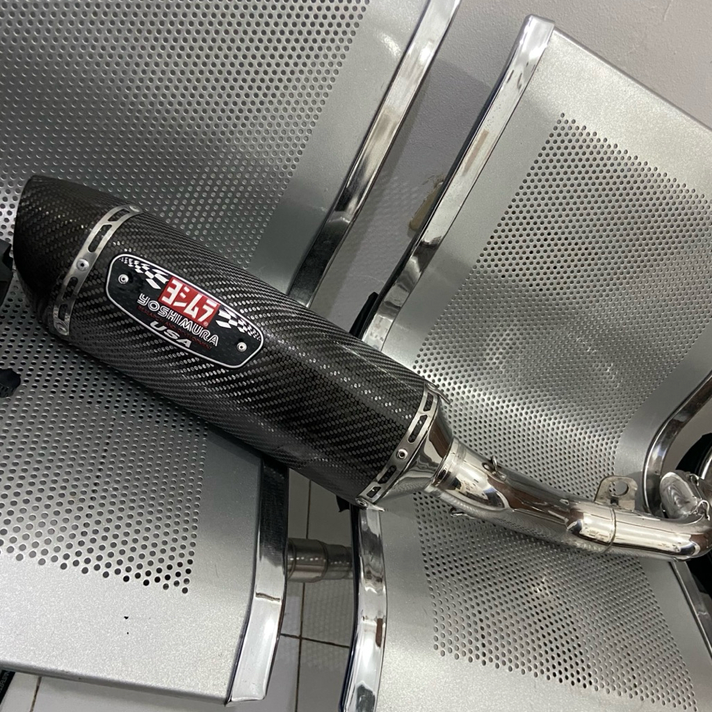 Silincer Yoshimura R77 USA original Carbon real pic mulus