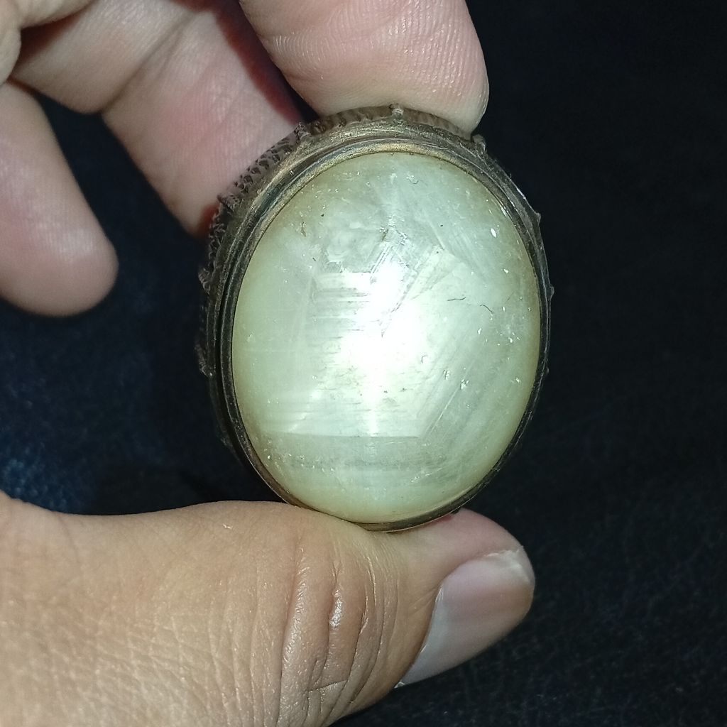 Size Jumbo Star Yellow Sapphire Ring Perak Handmade