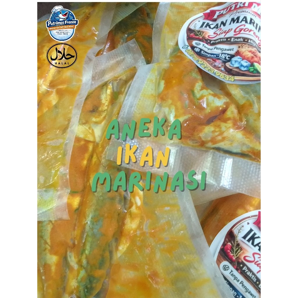 Ikan Marinasi Bumbu Siap Masak – Lele, Nila, Bandeng, Salem, Kembung | Siap Goreng & Bakar