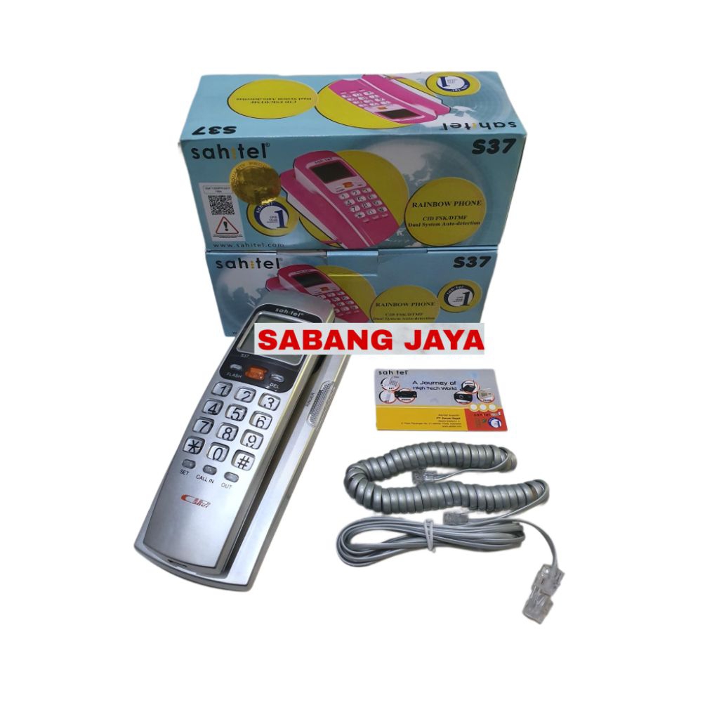 Telepon Kabel Sahitel S-37 Pesawat Telepon Sahitel S-37