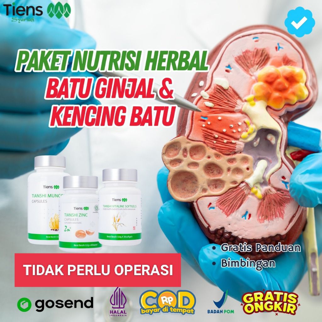 Tiens Paket Gagal Ginjal Batu Ginjal dan Atasi Cuci Darah Original sudah BPOM