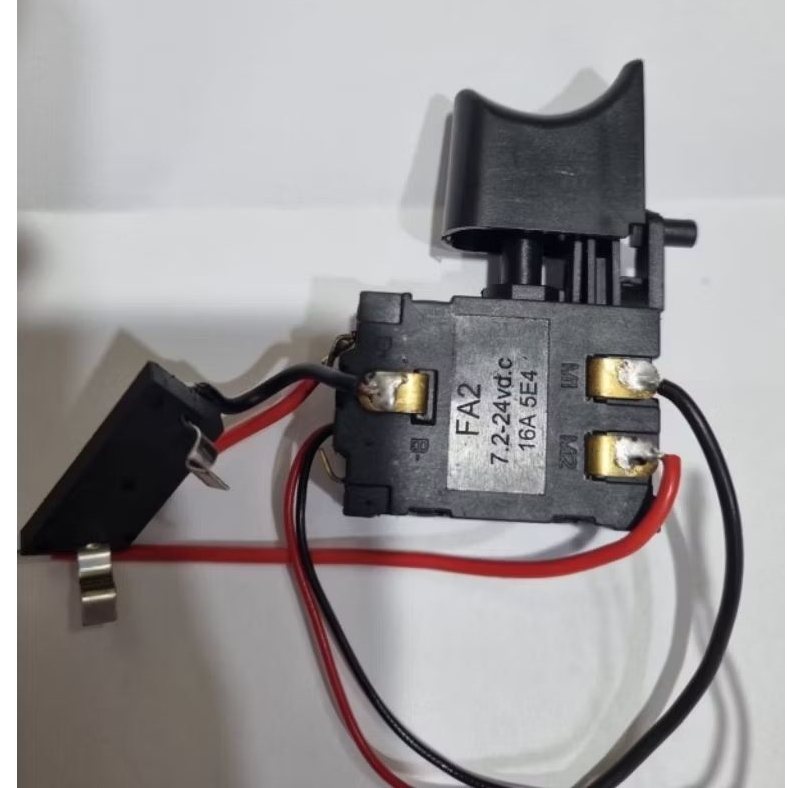 SWITCH 12V SAKLAR ONOFF MESIN BOR CORDLESS BOR BATERAI 12 VOLT 12V