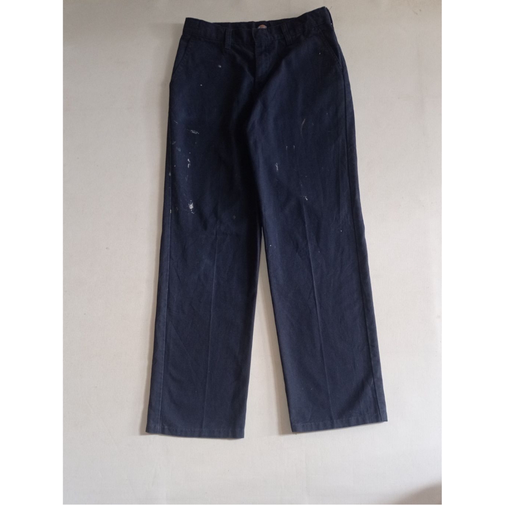 Celana Dickies KP123 Dark Navy Size 14 Setara 28 Second Brand Dickies
