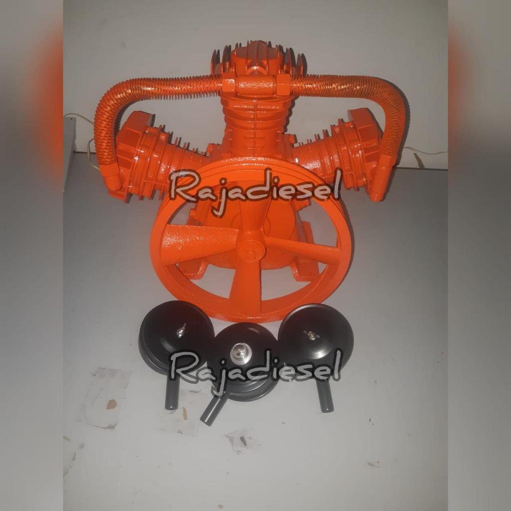 KEPALA KOMPRESSOR 2 HP/ BARE COMPRESSOR HEADPUMP AIR COMPRESSOR 2 HP
