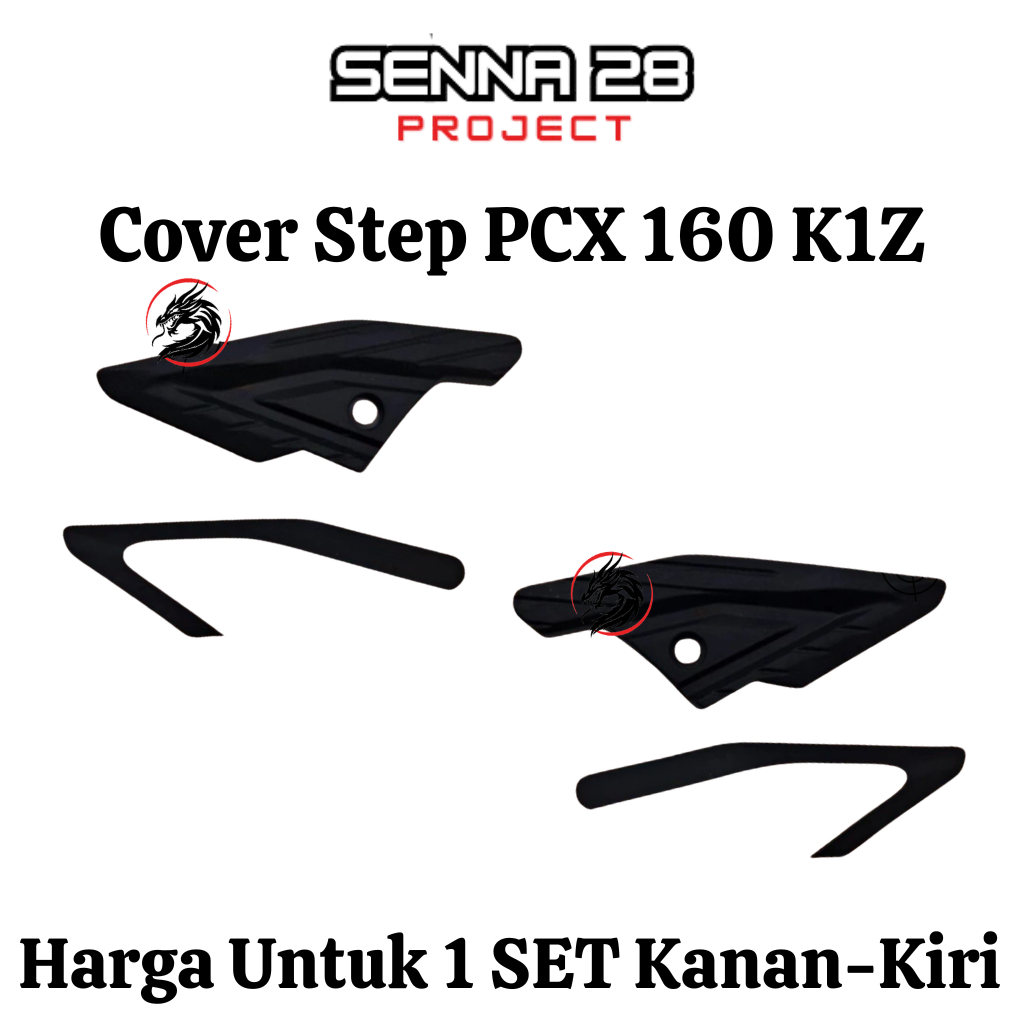 Cover Kanan Kiri Step Arm Inner Honda PCX 160 K1Z Cover step belakang pcx 160