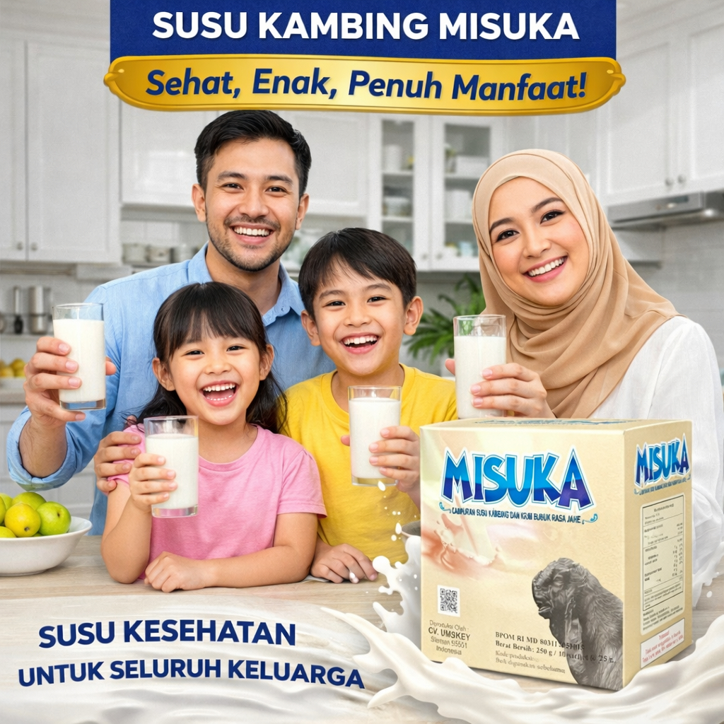 Susu Kambing Bubuk MISUKA JAHE