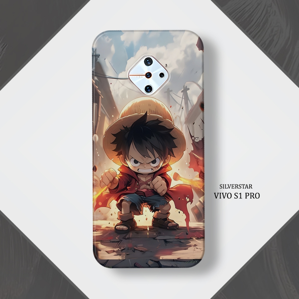 Case Vivo S1 Pro Casing Vivo S1 Pro Softcase Silikon Lentur Motif One Piece Bisa Cod