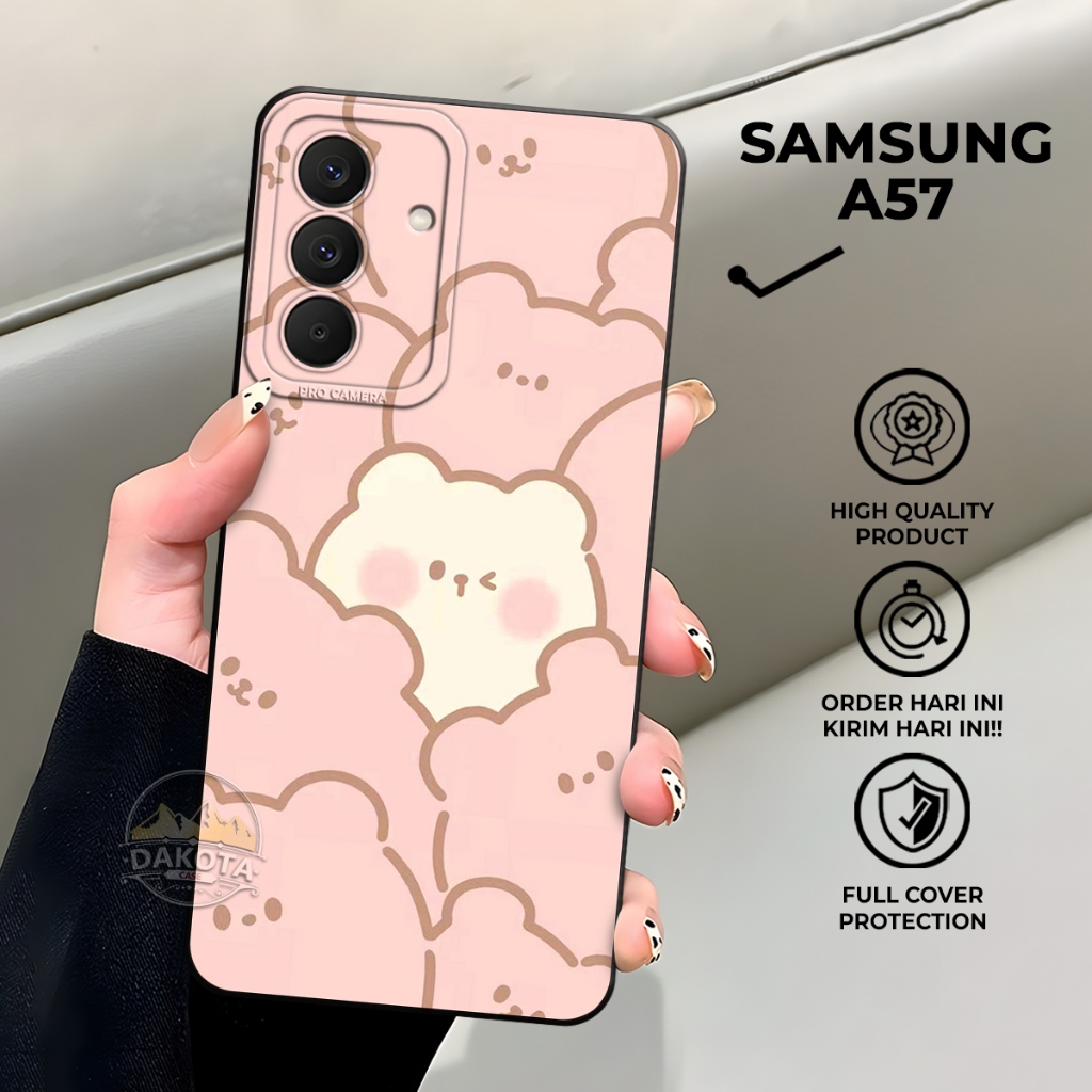 DAKOTA | Casing Samsung A57 A56 A55 Terbaru 2026 Case Samsung Motif Cute UV PRINTING Berkualitas / B