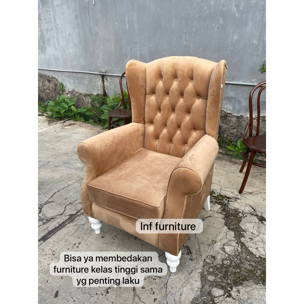sofa single wing chair sofa tamu single