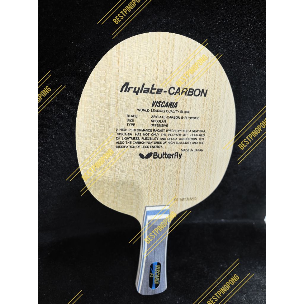 Viscaria ALC Handle FL fishscale Bet pingpong BUTTERFLY ORIGINAL