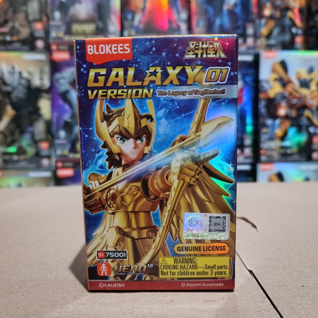 Blokees Saint Seiya Galaxy Version 01 The Legacy of Sagitarius - Blokees Figure Saint Seiya GV 01 Se