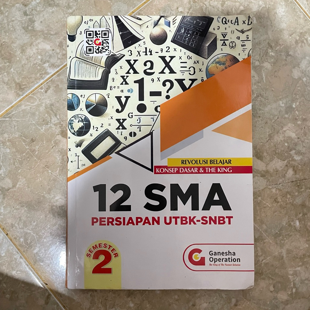 Preloved: Buku GO Persiapan UTBK-SNBT 12 SMA Semester 2